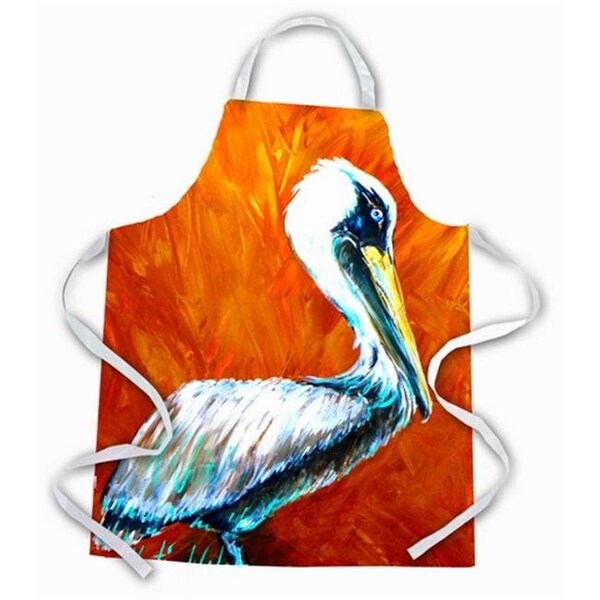 Carolines Treasures Carolines Treasures MW1252APRON Proud Pelican Apron MW1252APRON - main